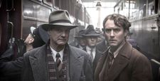 Max Perkins (Colin Firth) with Thomas Wolfe (Jude Law)
